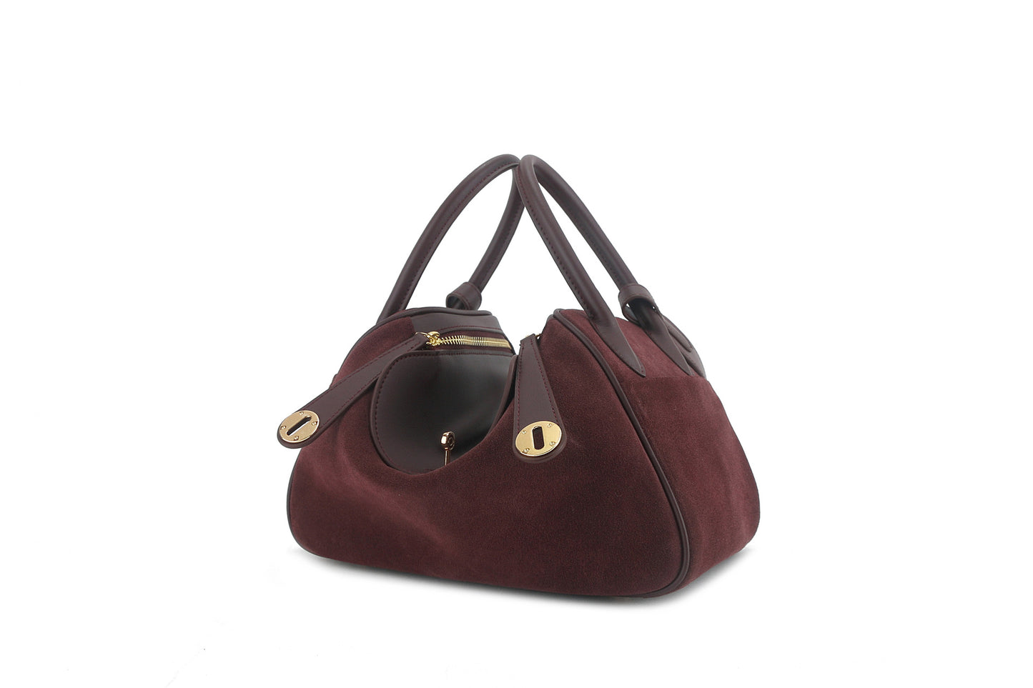 Women's Lindy Doctor Suede Fashionable Hand Holding Shoulder Bags