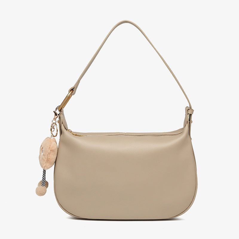 Women's Genuine Leather Underarm High-grade Spring Niche Armpit Bags