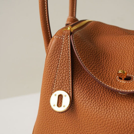 Women's Mini Genuine Leather Lindy Portable Retro Shoulder Bags