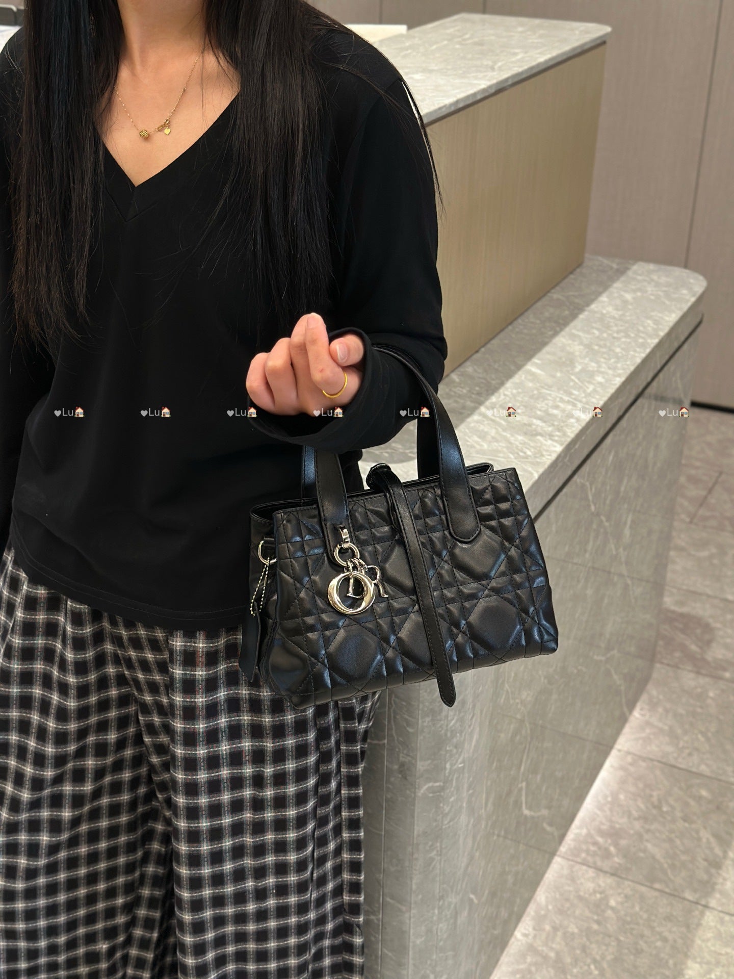 Slouchy Casual Women's Korean Diamond Underarm Shoulder Bags