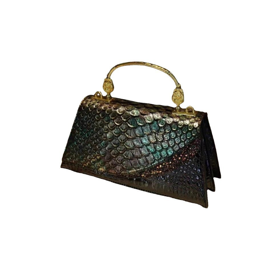 Women's Versatile Rhombus Portable Elegant Popular Handbags