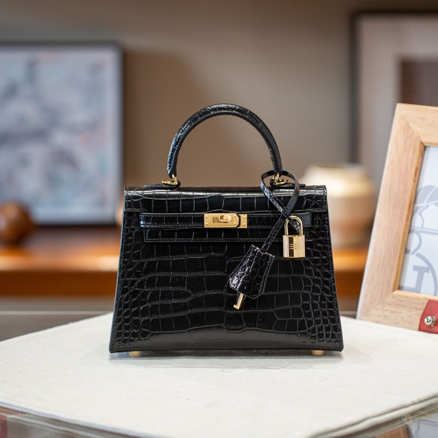 Pattern Second Generation Kelly Fashion Generous Shoulder Bags