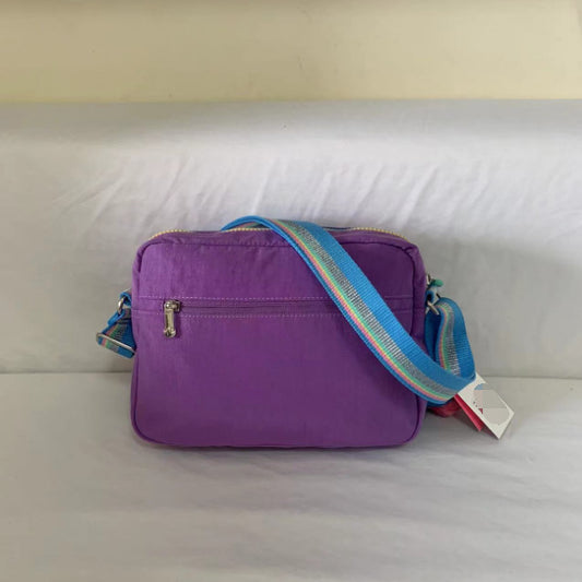 Women's Spring Monkey Urban Simple Nylon Compartment Crossbody Bags