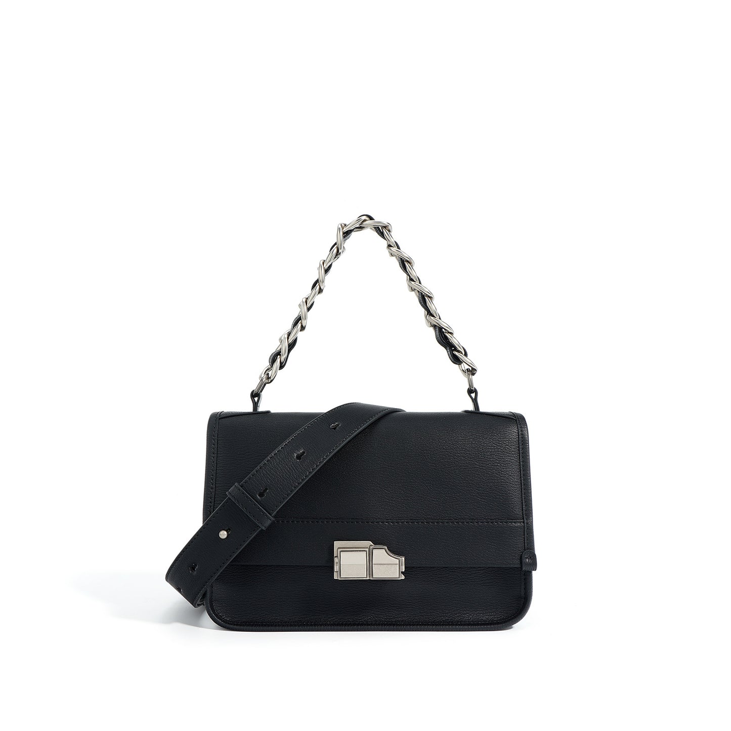 Genuine Leather Early Spring Commuter Design Crossbody Bags