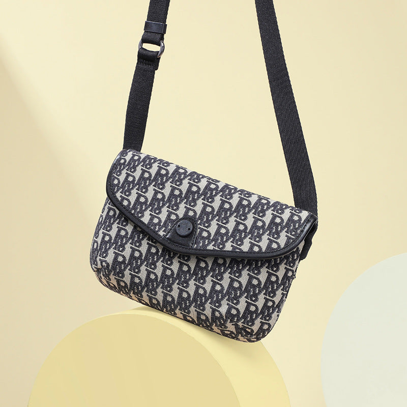 Stylish New Women's Fashion Canvas Underarm Crossbody Bags