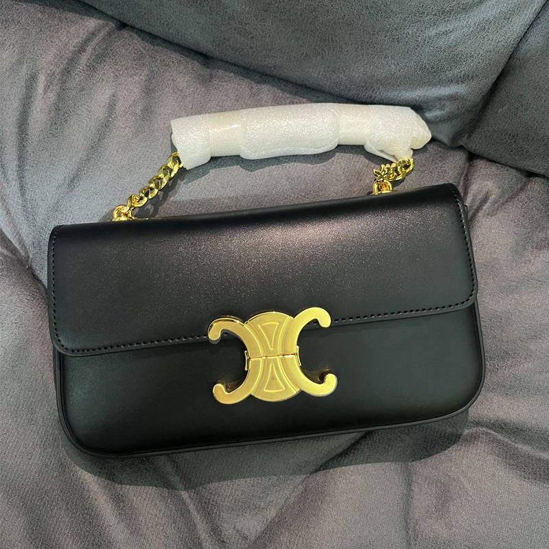 Fashion Chain Arc Underarm Vintage Presbyopic Shoulder Bags