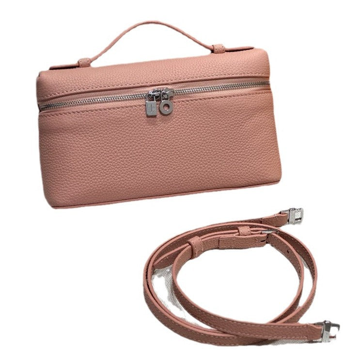 Women's Leather Pattern Lunch Box Mini Handbags