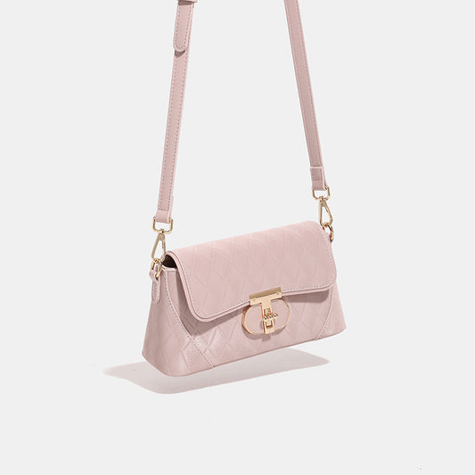 Niche High-grade Rhombus Underarm Fashion Baguette Crossbody Bags