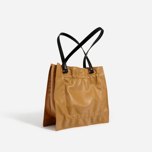Women's Style Large Capacity Totes Single Simple Handbags