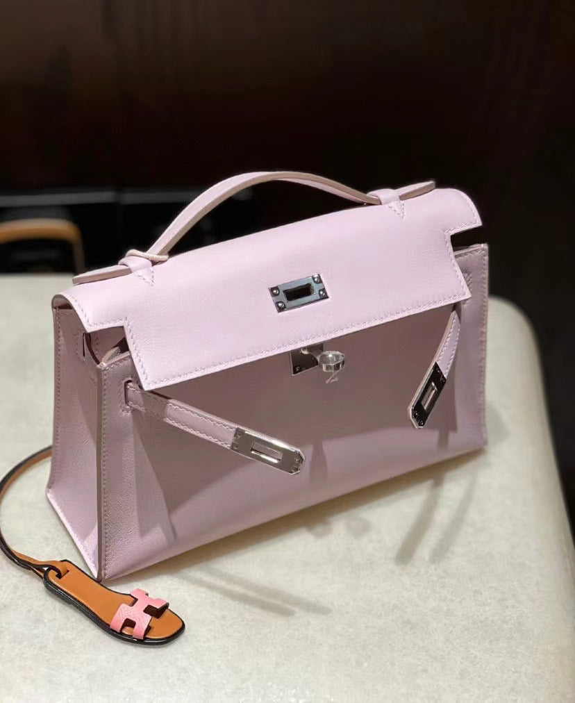 Kelly Generation Imported Leather Hand Sewing Shoulder Bags