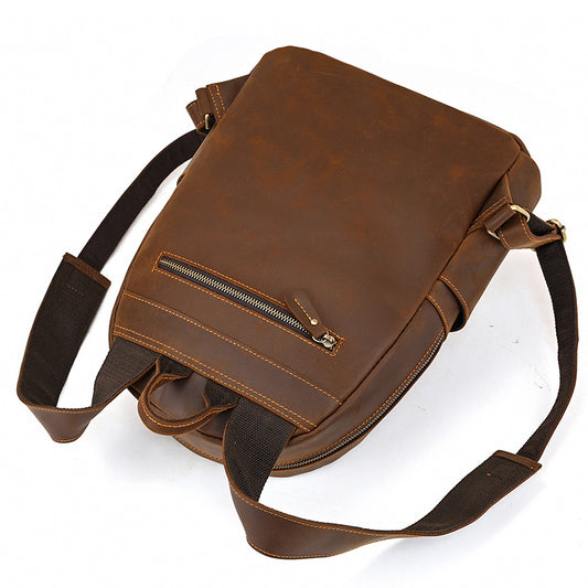 Women's & Men's & Retro Crazy Horse Leather Bags