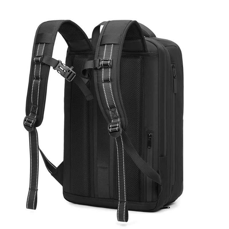 Men's Vacuum Compression Business Korean Oxford Cloth Backpacks