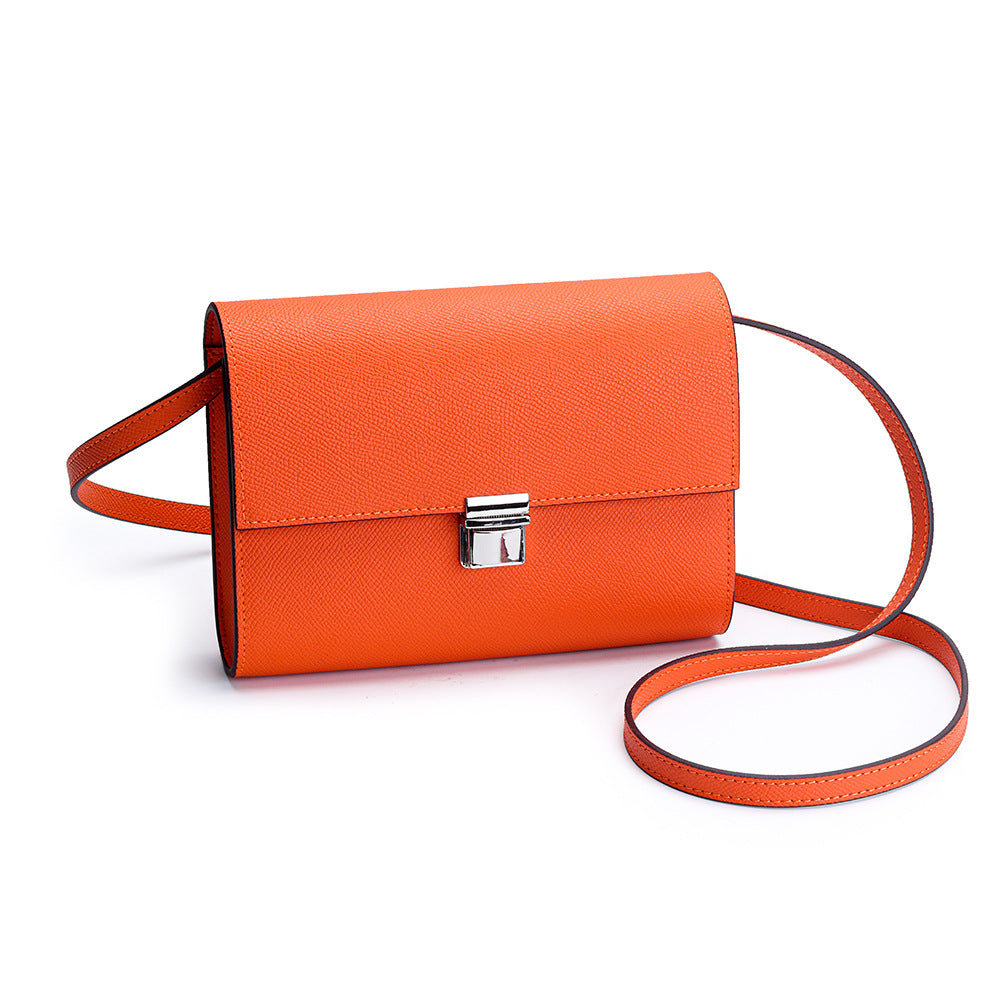 Women's Palm Print Leather For Graceful Fashionable Crossbody Bags