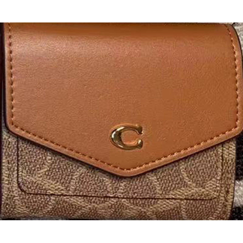 Women's Genuine Leather Short Surrogate Shopping Ladies Wallets