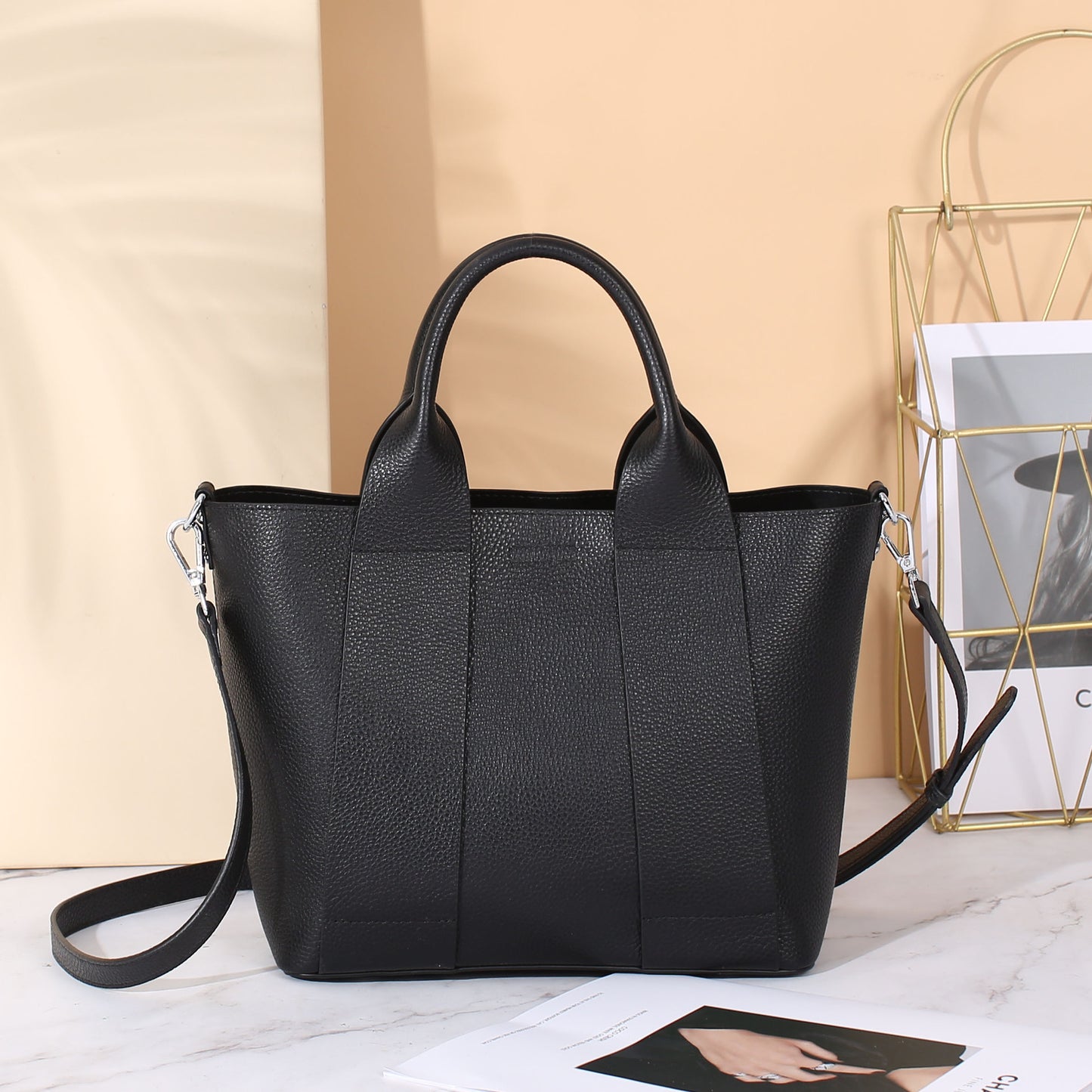 Popular Fashion One Practical Version Soft Leather Bags