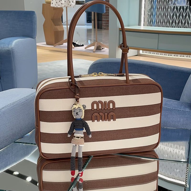 Niche Idle Style Large Capacity Shopping Shoulder Bags