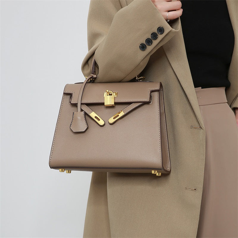 Women's Trendy Palm Print Kelly Fashion Simple Crossbody Bags