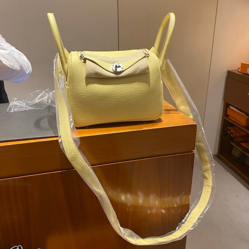 Women's Lindy Mini Doctor Cow Leather Portable Bags