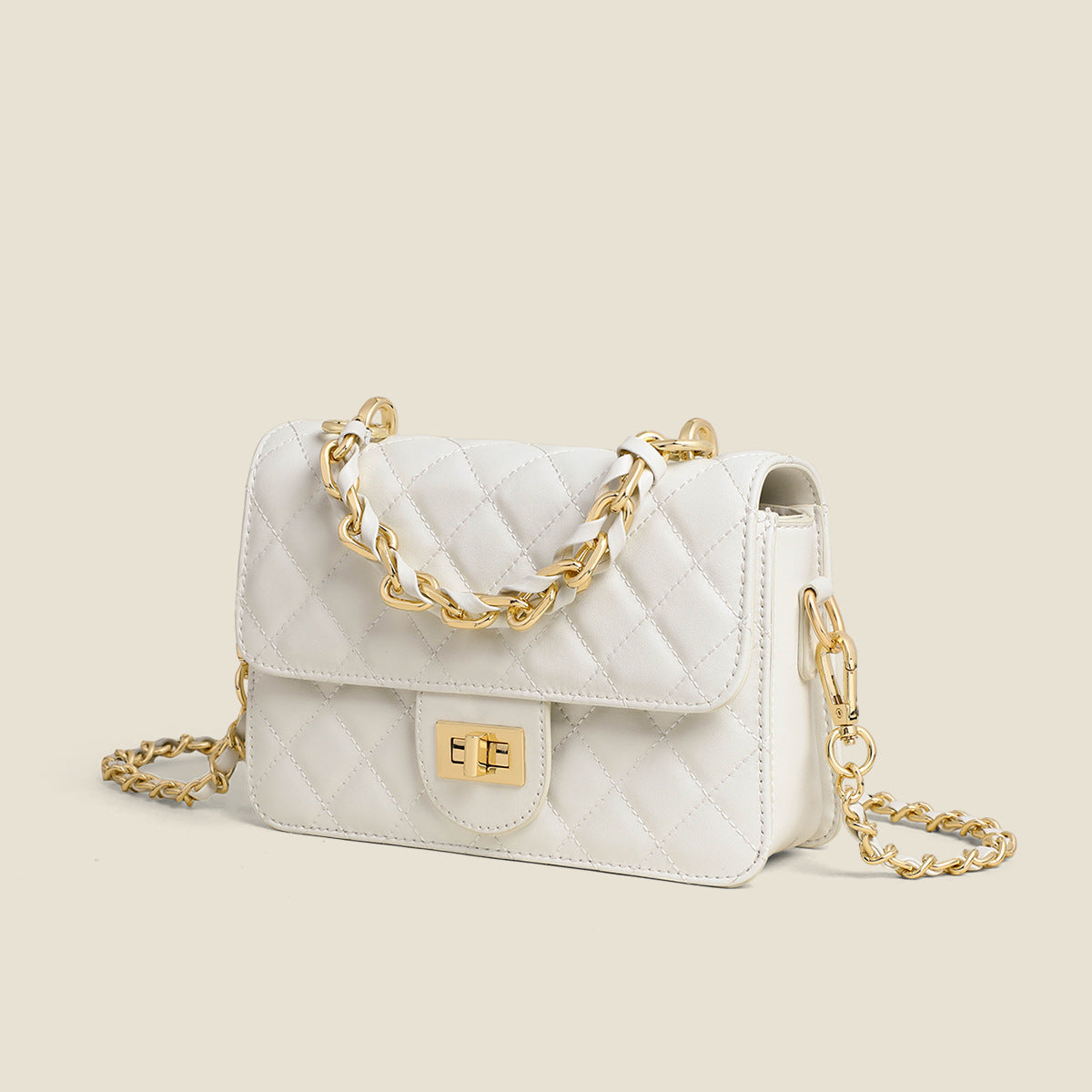 Women's High-grade Genuine Leather Fashion Design Commuting Crossbody Bags