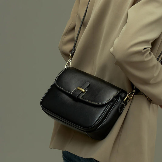 Women's Genuine Leather Fashion High Sense Shoulder Bags