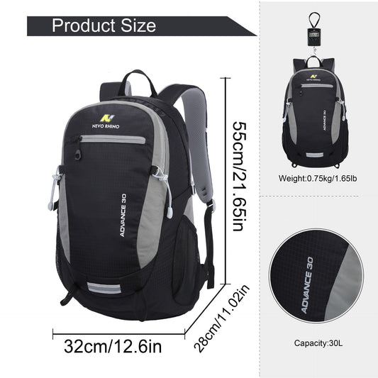Women's & Men's & Nylon Waterproof Light Walking Leisure Mountaineering Backpacks