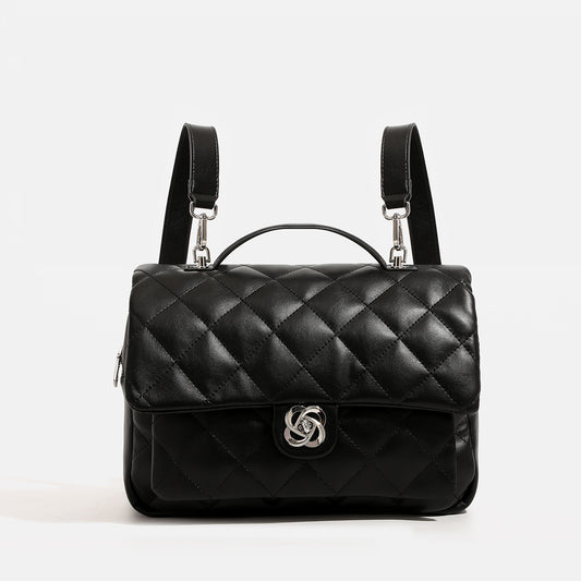 Women's Classic Style Fashionable Rhombus Versatile Large Bags