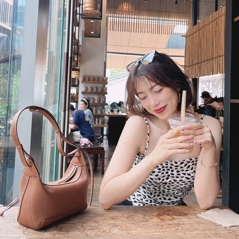 Women's Texture Niche Kite Lunch Box Summer Crossbody Bags