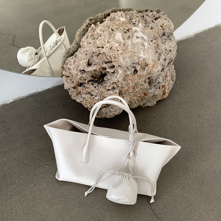 Chen Korean Niche Design Genuine Leather Shoulder Bags