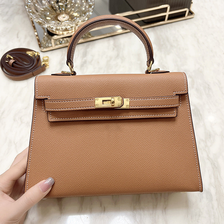 Women's Genuine Leather Second Generation Kelly Mini Crossbody Bags