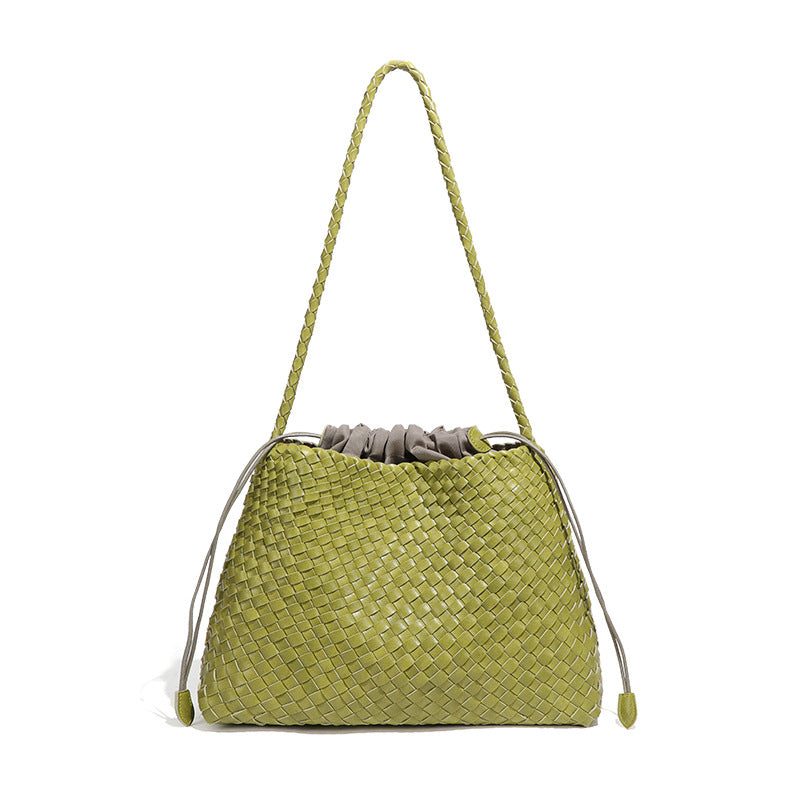 Women's High-grade Woven Large Capacity Composite Shoulder Bags