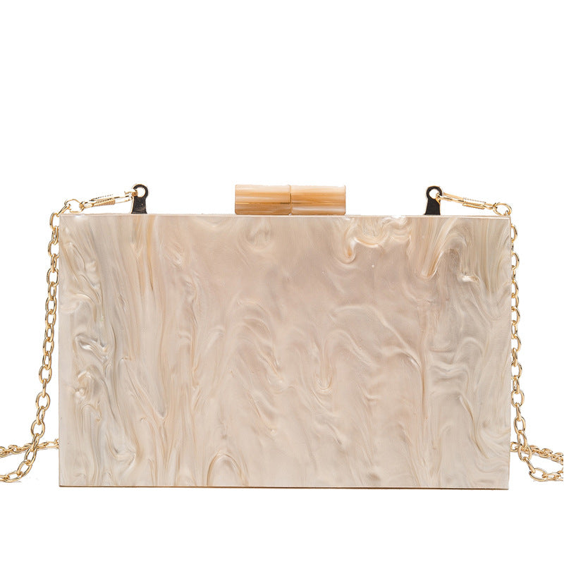 Acrylic Paillette Banquet Dress Garment Clutch Evening Bags