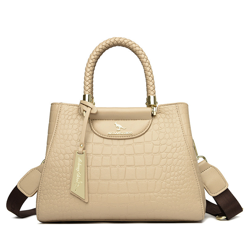 Women's Stylish Retro Stone Pattern Fashionable Bags
