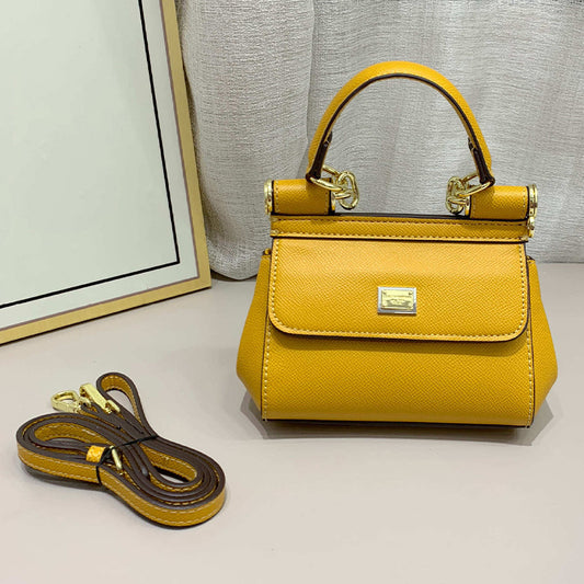 Women's Sicilian Fashion One Genuine Leather Handbags