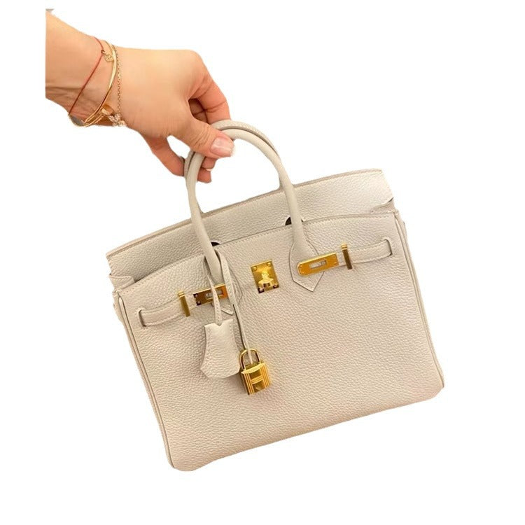 Women's Layer Cowhide Genuine Leather Large Capacity Callie Handbags