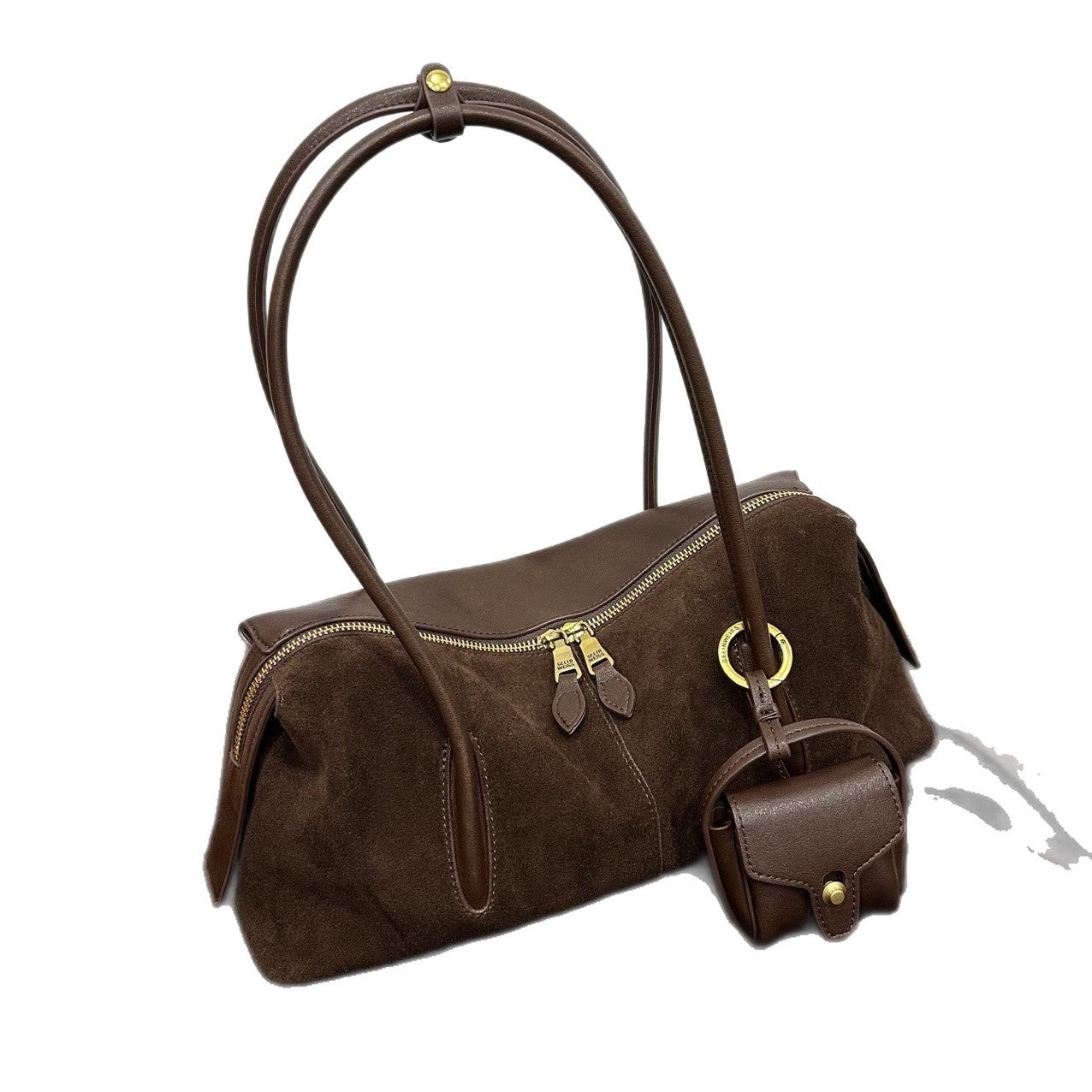 Women's Design Matte Leather Underarm Fashion Textured Shoulder Bags