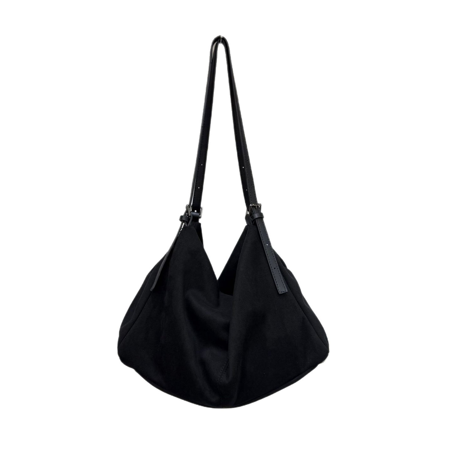 Fashion Suede Soft Leather Classic Style Tote Bags