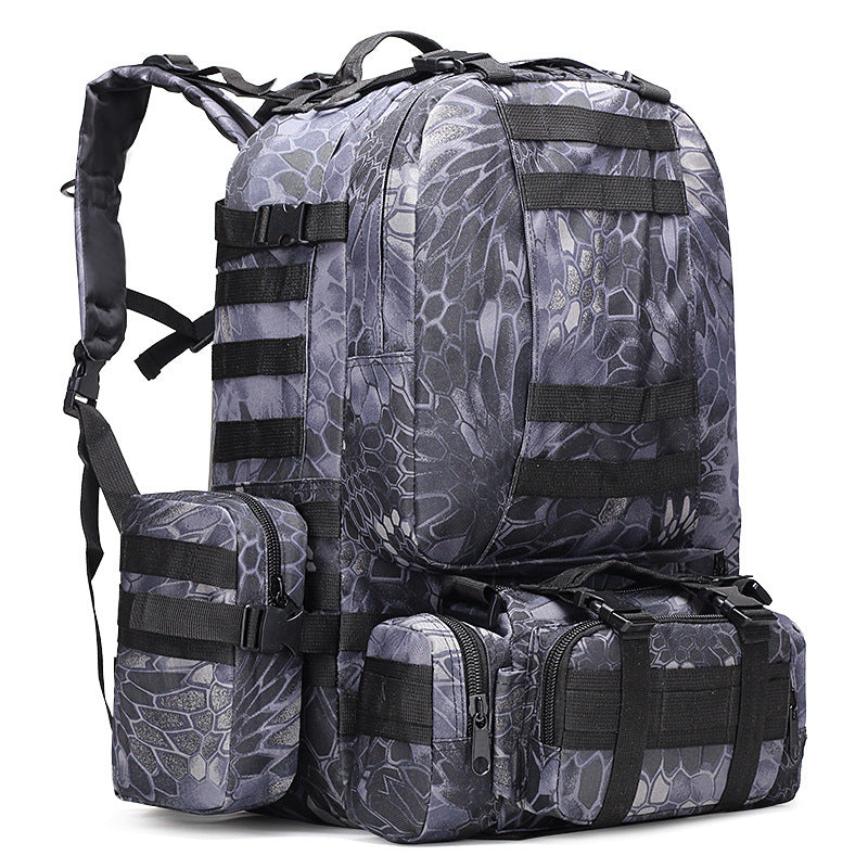 Women's & Men's & Camouflage Camping Large Capacity Combination Mountaineering Backpacks