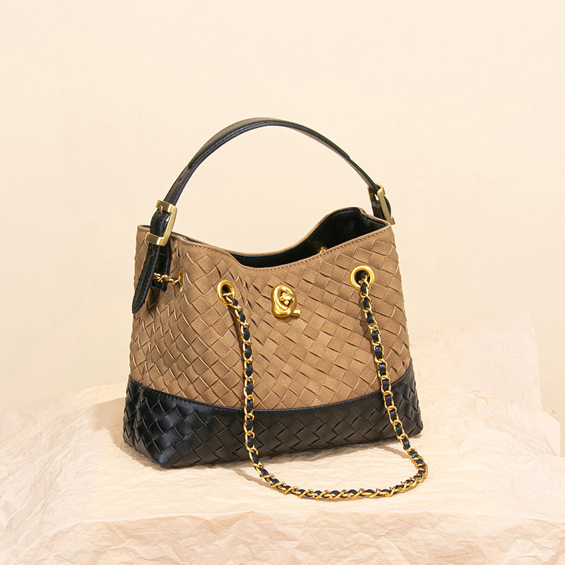 Women's Style Stray Commuter Hand Carrying Woven Bags