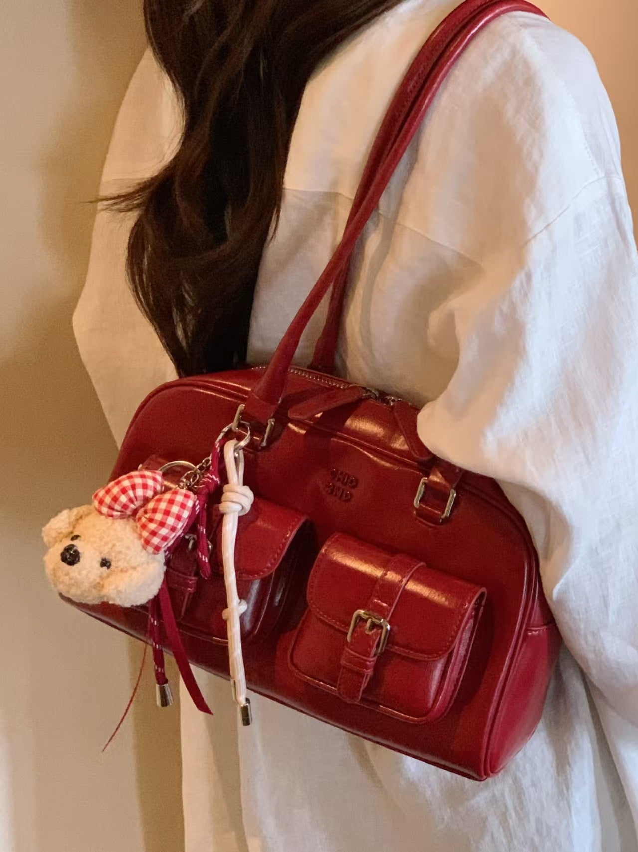 Women's Boston Pillow Commuter Dating Niche Underarm High Bags