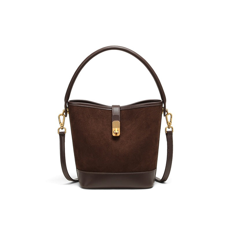 Women's Genuine Leather High-grade Large Capacity Portable Crossbody Bags