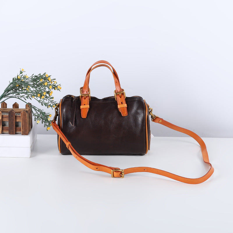 Women's Korean Style Handmade Artistic Niche Portable Crossbody Bags