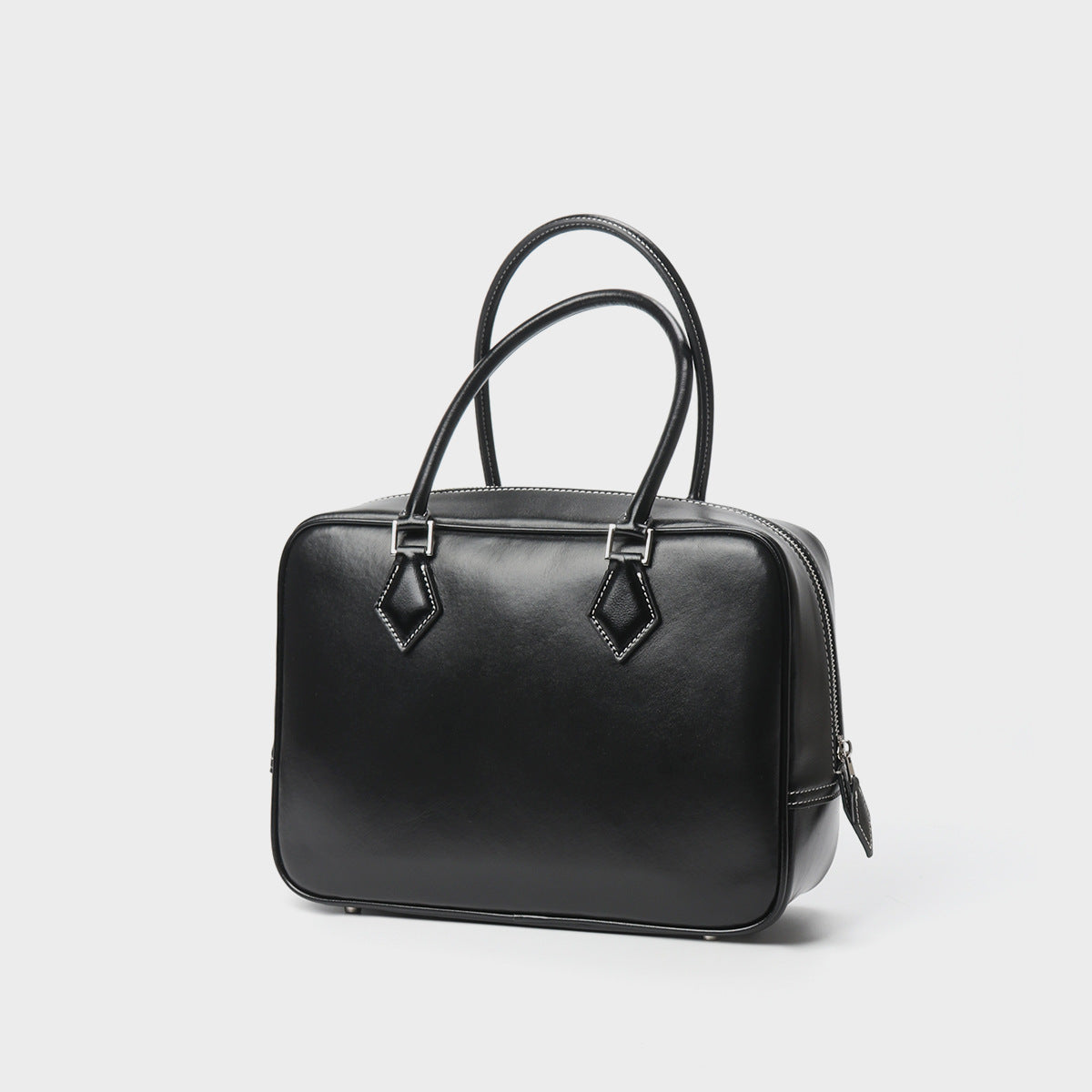 Women's Large Capacity High Sense Boston Bowling Handbags