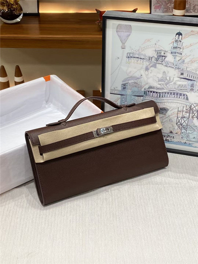 Fashion Kelly Palm Print Underarm Leather Shoulder Bags