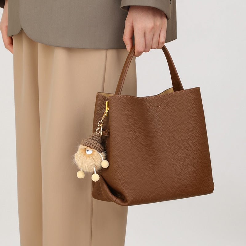 Women's Genuine Leather Large Capacity High-grade Hand Shoulder Bags