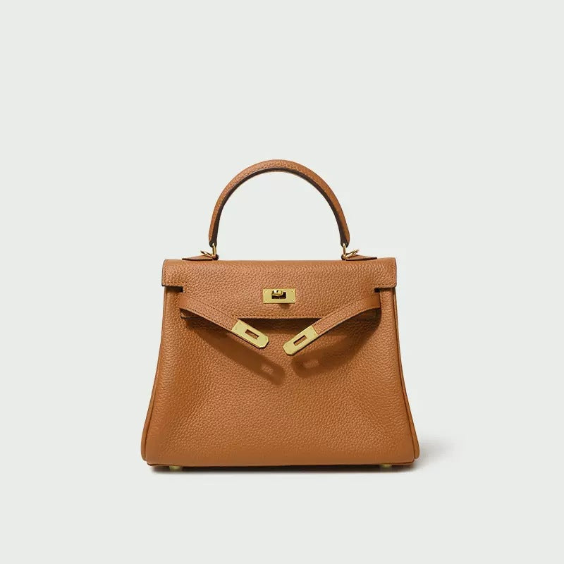 Gold Sier Second Generation Kelly Genuine Leather Fashion High-grade Handbags