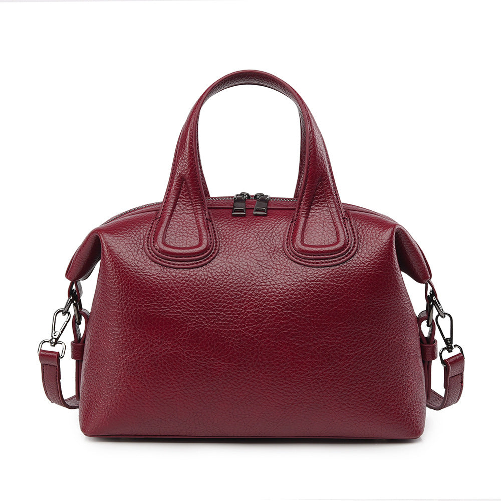 Versatile Boston Fashion Large Capacity Female Bags