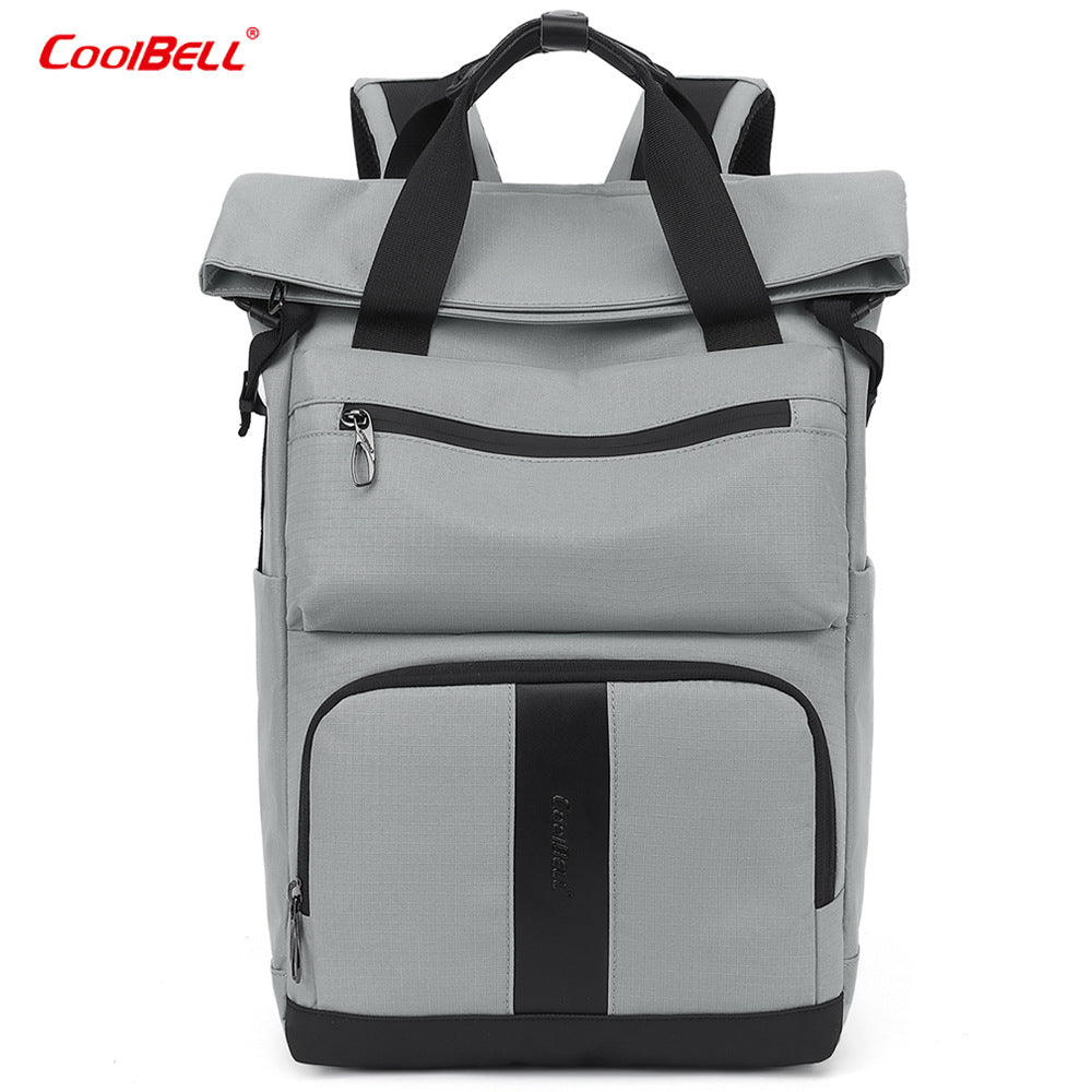 Fashionable Curved Edge Lightweight Large Capacity Waterproof Oxford Cloth Backpacks