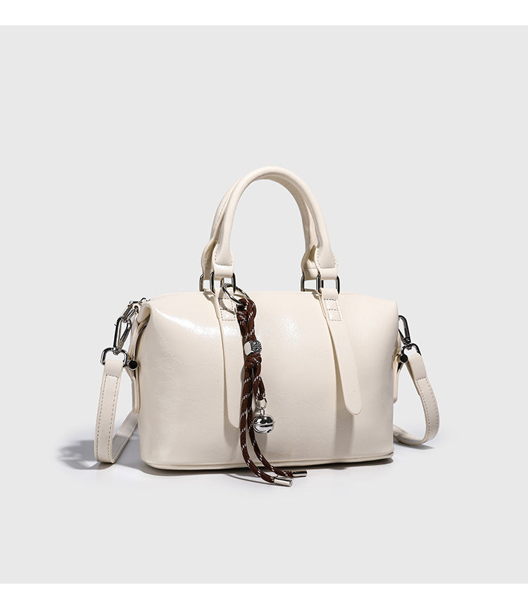 Versatile Boston Retro Minority High-grade Pillow Shoulder Bags