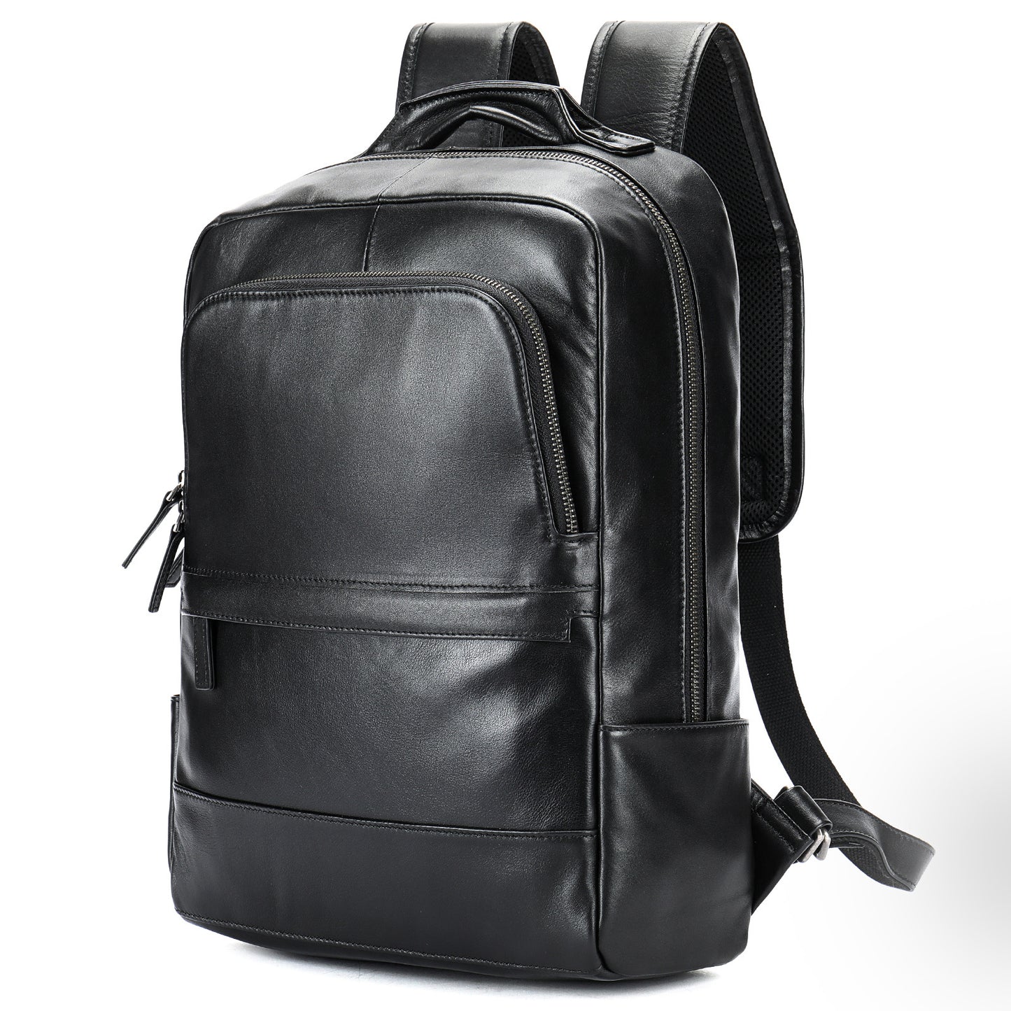 Men's Horse Leather Traveling Retro Top Layer Backpacks