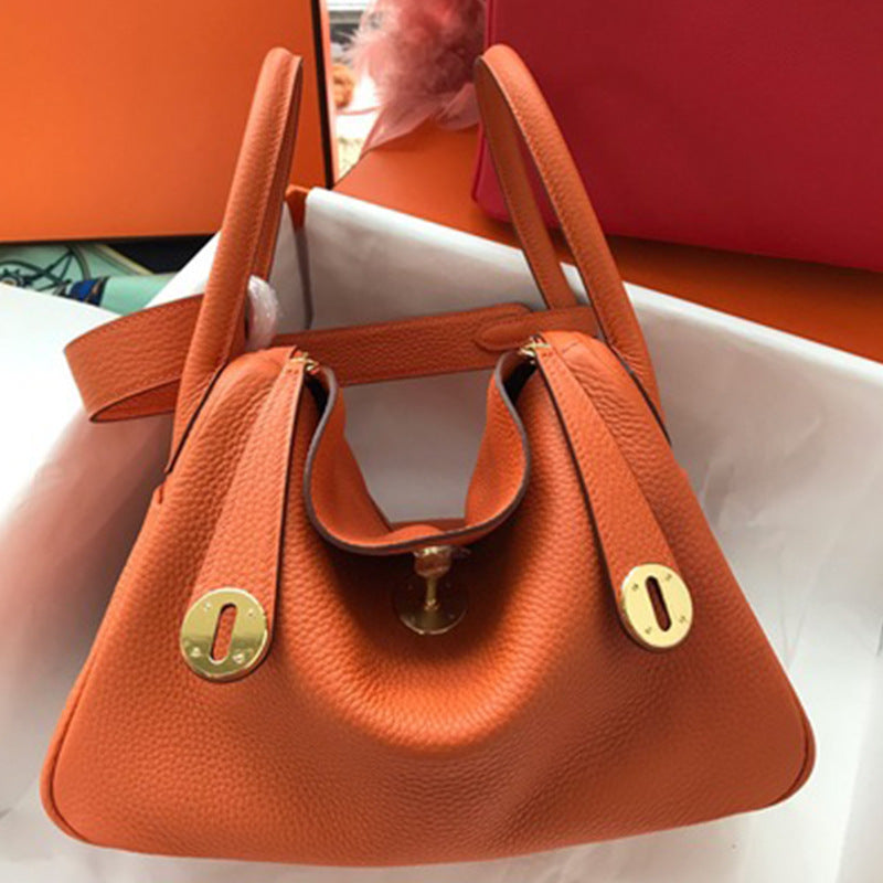 Women's Lindy Cowhide Doctor Genuine Leather Fashionable Bags